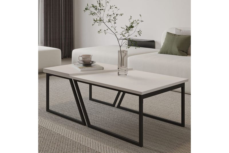 Bulskoll Soffbord 120 cm - Vit - Möbler - Bord & matgrupper - Soffbord