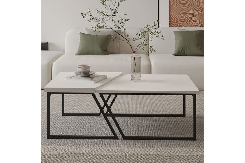 Bulskoll Soffbord 120 cm - Vit - Möbler - Bord & matgrupper - Soffbord