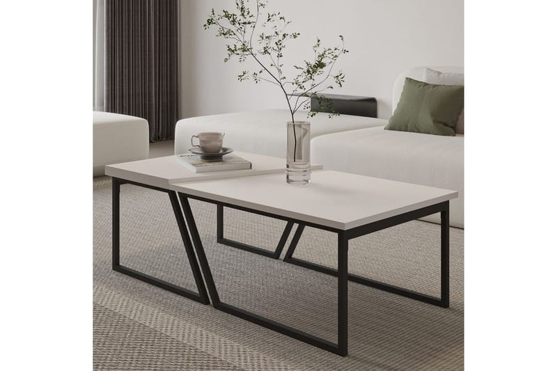 Bulskoll Soffbord 120 cm - Vit - Möbler - Bord & matgrupper - Soffbord