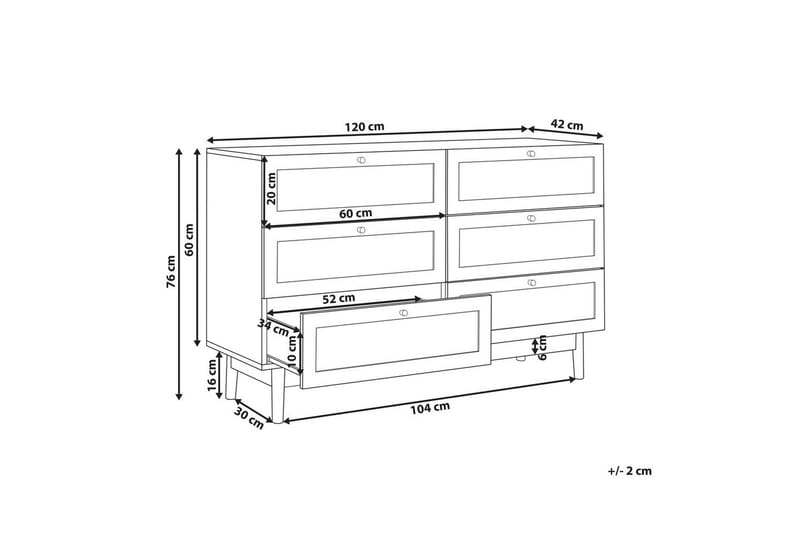 Byrå Nivo - Förvaring - Förvaringsmöbler - Byrå