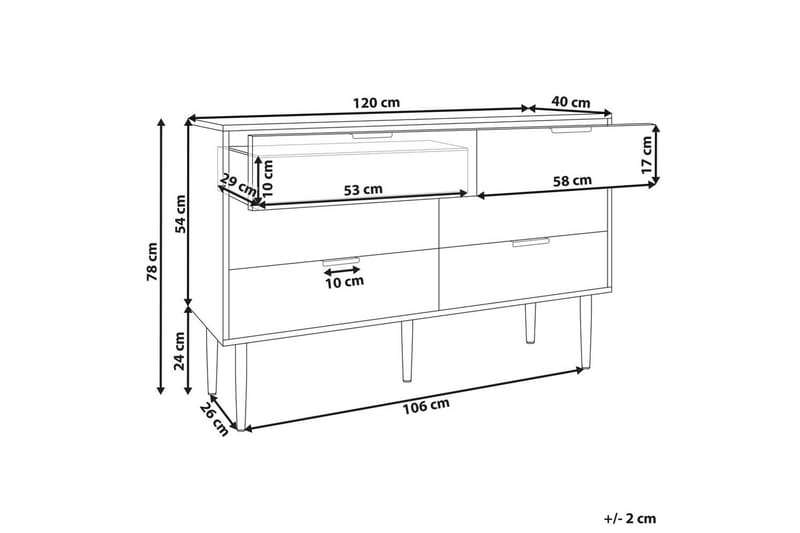 Byrå Soho - Förvaring - Förvaringsmöbler - Byrå