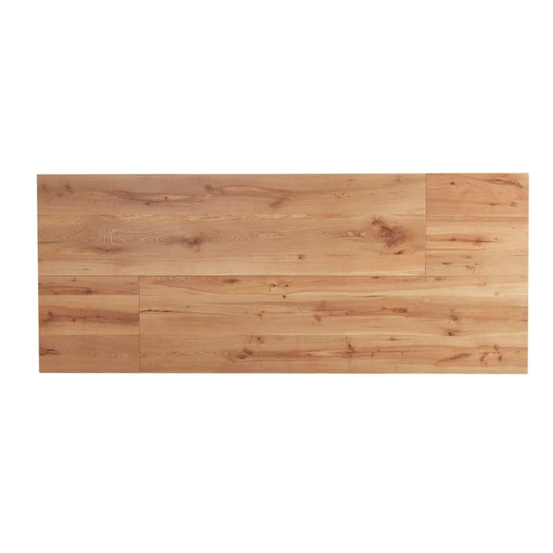 Byron Rektangulärt Matbord 190 cm i Metall och Trä med Ekutseende - Brun - Möbler - Bord & matgrupper - Matbord & köksbord