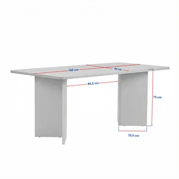 Cadron Matbord 180 cm Rektangulär - Honungsek - Möbler - Bord & matgrupper - Matbord & köksbord