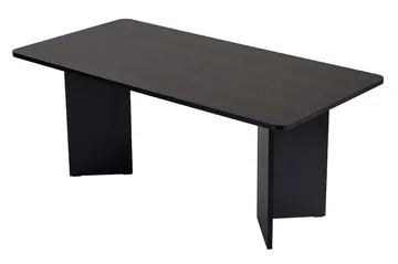 Cadron Matbord 180 cm Rektangulär - Trä Svart - Möbler - Bord & matgrupper - Matbord & köksbord
