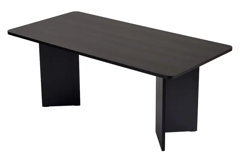 Cadron Matbord 180 cm Rektangulär - Trä Svart - Möbler - Bord & matgrupper - Matbord & köksbord