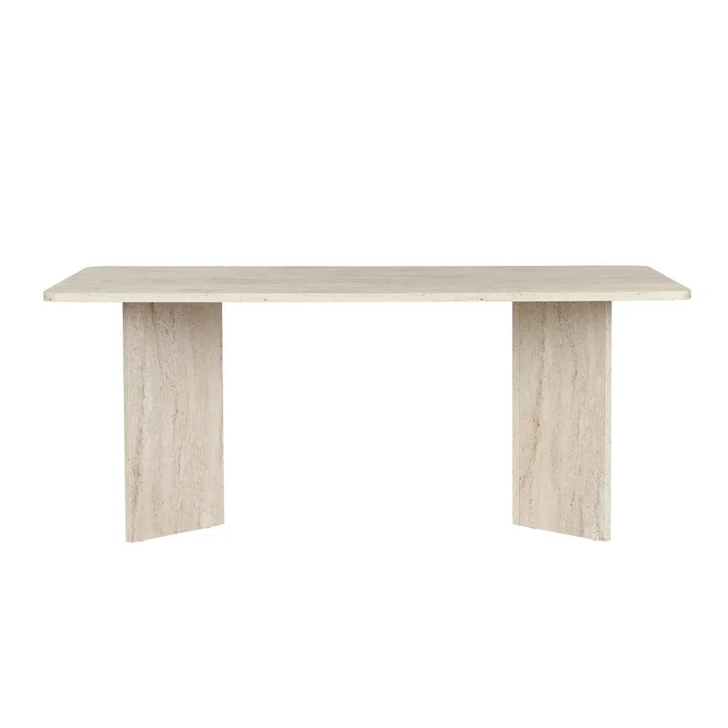 Cadron Matbord 180 cm Rektangulär - Travertin - Möbler - Bord & matgrupper - Matbord & köksbord