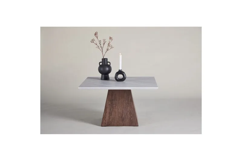 Cael Soffbord 80x80 cm - Ljusgrå - Möbler - Bord & matgrupper - Soffbord