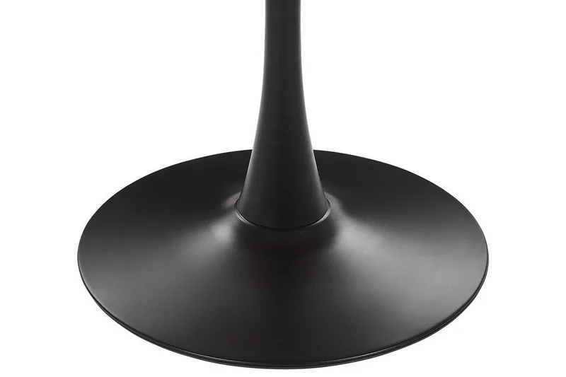 Calmar Matbord 90 cm Rund - Ljusbrun/Svart - Möbler - Bord & matgrupper - Matbord & köksbord