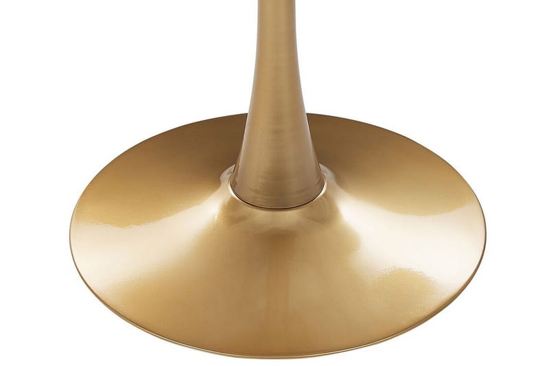 Calmar Matbord 90 cm Rund - Vit/Guld - Möbler - Bord & matgrupper - Matbord & köksbord