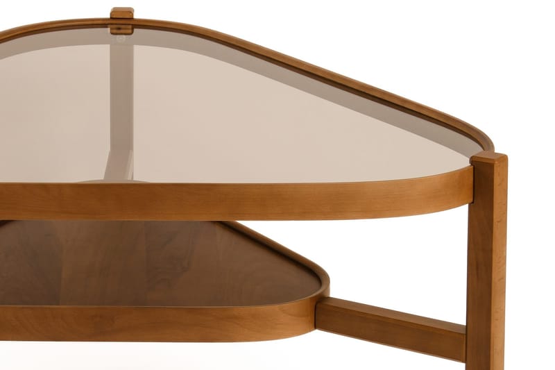 Capella Soffbord 95x48x95 cm - Valnöt - Möbler - Bord & matgrupper - Soffbord