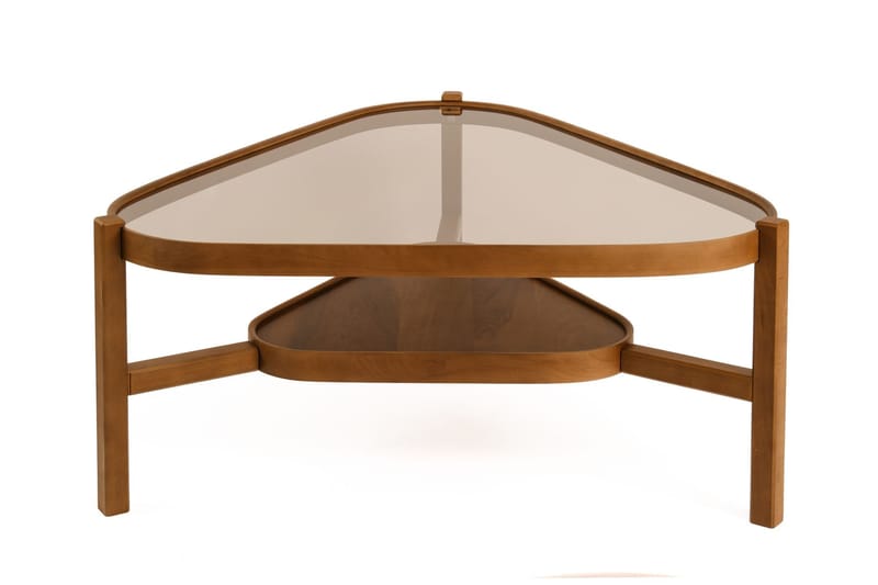 Capella Soffbord 95x48x95 cm - Valnöt - Möbler - Bord & matgrupper - Soffbord