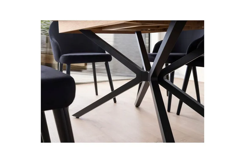 Cassel Matbord 160 cm Rektangulär - Brun - Möbler - Bord & matgrupper - Matbord & köksbord