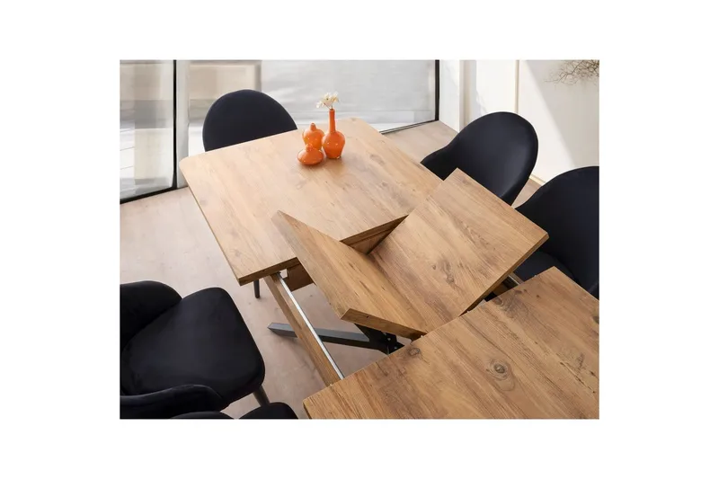 Cassel Matbord 160 cm Rektangulär - Brun - Möbler - Bord & matgrupper - Matbord & köksbord