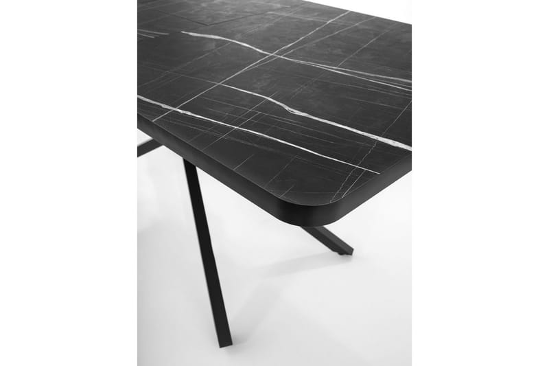 Cassel Matbord 160 cm Rektangulär - Svart/Vit - Möbler - Bord & matgrupper - Matbord & köksbord