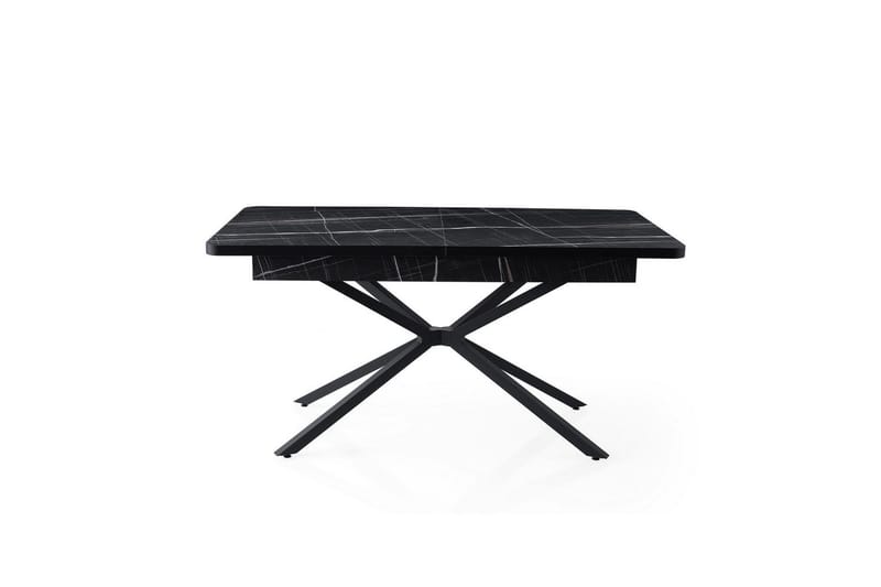 Cassel Matbord 160 cm Rektangulär - Svart/Vit - Möbler - Bord & matgrupper - Matbord & köksbord