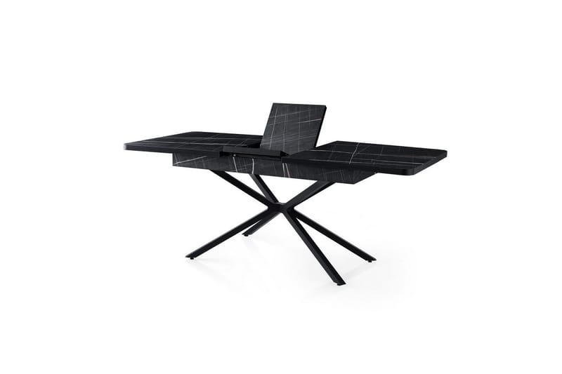 Cassel Matbord 160 cm Rektangulär - Svart/Vit - Möbler - Bord & matgrupper - Matbord & köksbord