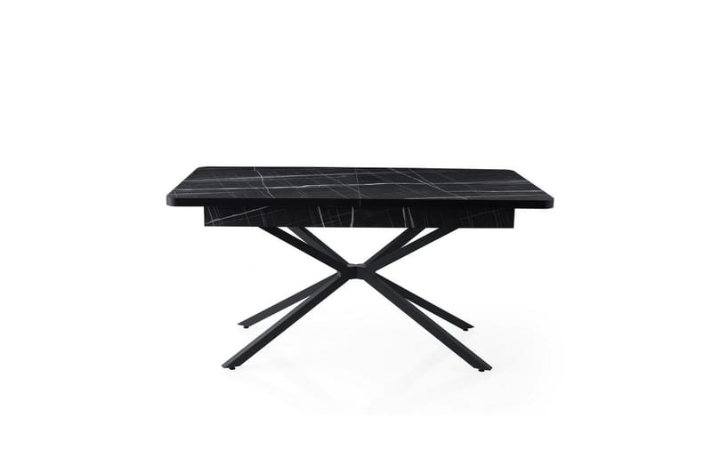 Cassel Matbord 160 cm Rektangulär - Svart/Vit - Möbler - Bord & matgrupper - Matbord & köksbord