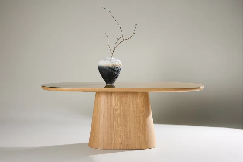 Castor Matbord 200 cm Oval - Natur - Möbler - Bord & matgrupper - Matbord & köksbord