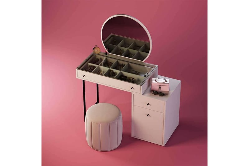 Ceylon Sminkbord 67 cm - Mink - Möbler - Bord & matgrupper - Sminkbord & toalettbord