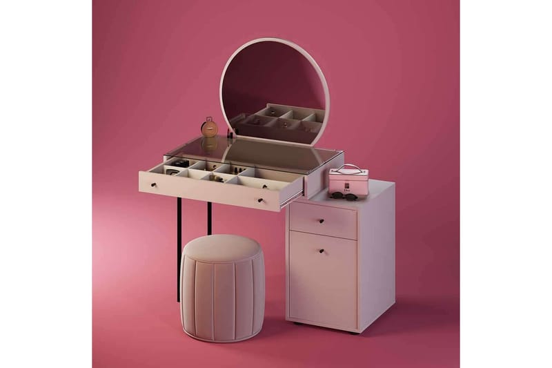 Ceylon Sminkbord 67 cm - Mink - Möbler - Bord & matgrupper - Sminkbord & toalettbord