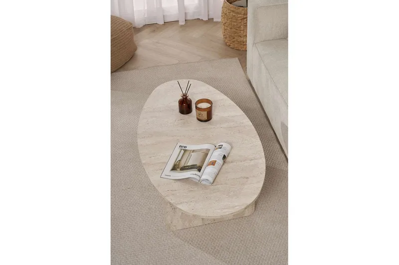 Ceyra Soffbord 120 cm - Beige - Möbler - Bord & matgrupper - Soffbord