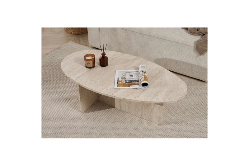 Ceyra Soffbord 120 cm - Beige - Möbler - Bord & matgrupper - Soffbord