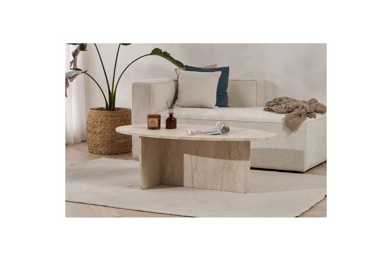 Ceyra Soffbord 120 cm - Beige - Möbler - Bord & matgrupper - Soffbord