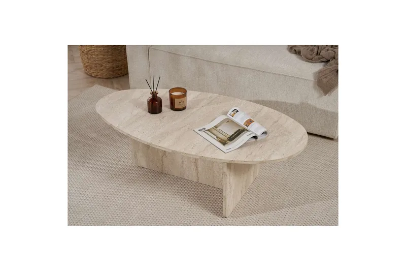 Ceyra Soffbord 120 cm - Beige - Möbler - Bord & matgrupper - Soffbord