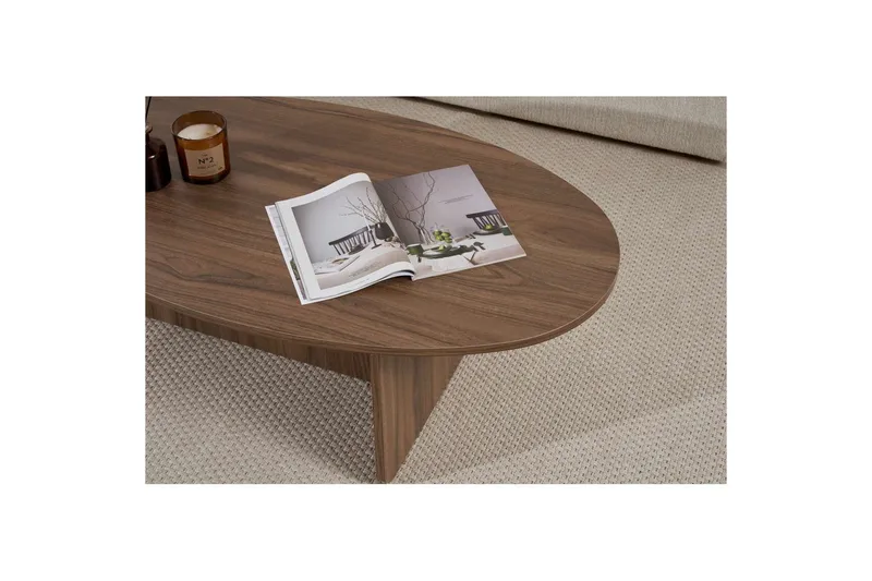 Ceyra Soffbord 120 cm - Valnöt - Möbler - Bord & matgrupper - Soffbord