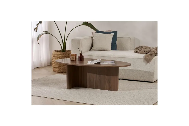 Ceyra Soffbord 120 cm - Valnöt - Möbler - Bord & matgrupper - Soffbord