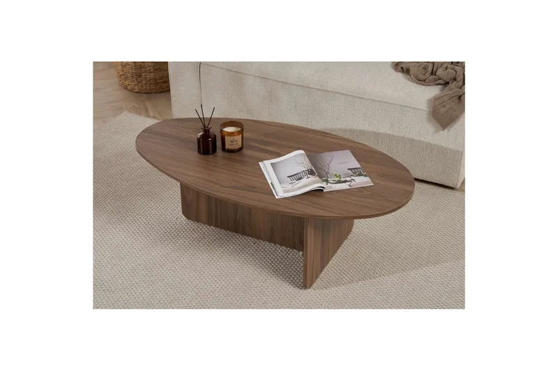 Ceyra Soffbord 120 cm - Valnöt - Möbler - Bord & matgrupper - Soffbord