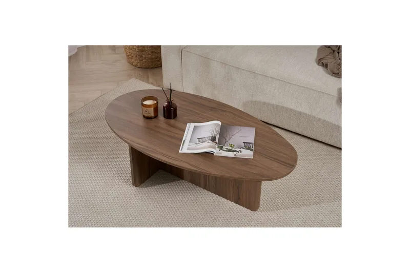 Ceyra Soffbord 120 cm - Valnöt - Möbler - Bord & matgrupper - Soffbord