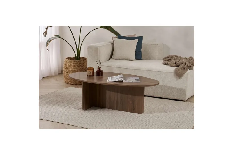 Ceyra Soffbord 120 cm - Valnöt - Möbler - Bord & matgrupper - Soffbord