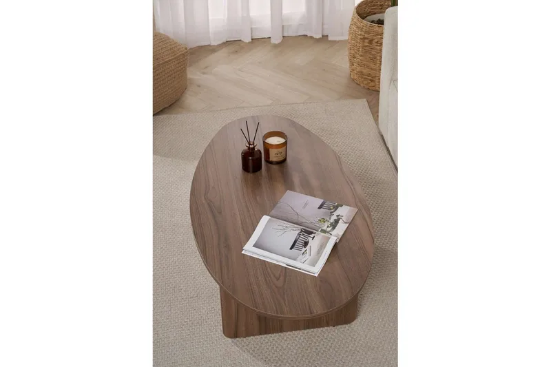 Ceyra Soffbord 120 cm - Valnöt - Möbler - Bord & matgrupper - Soffbord