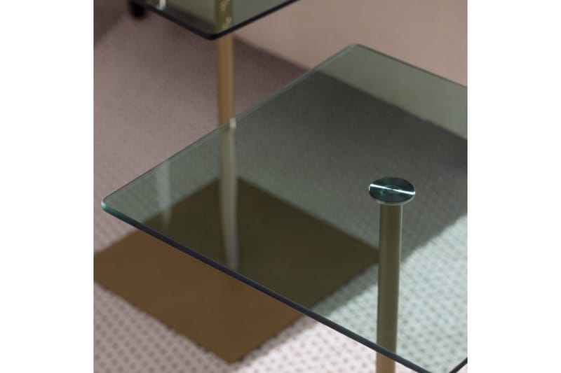 Challur Soffbord 40 cm - Guld/Grön - Möbler - Bord & matgrupper - Soffbord