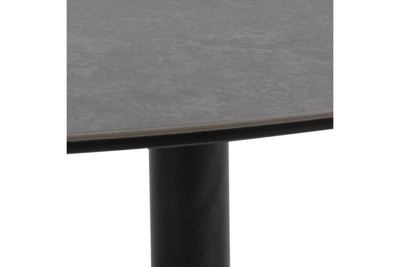 Cimino Ovalt Soffbord 100 cm i Keramik med Metallunderrede - Mörkgrå - Möbler - Bord & matgrupper - Soffbord
