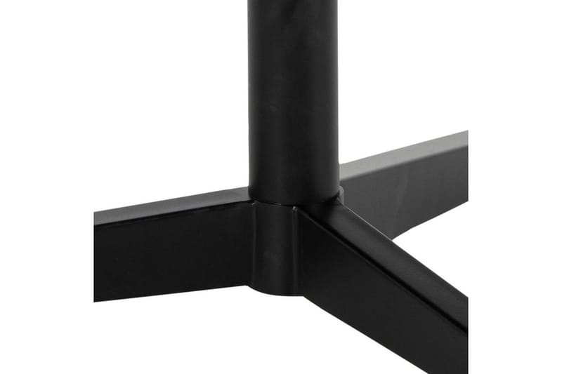 Cimino Ovalt Soffbord 84 cm i Keramik med Metallunderrede - Mörkgrå - Möbler - Bord & matgrupper - Soffbord