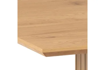 Colima Stort Rektangulärt Matbord 210 cm med Trä- och Ekutseende - Brun - Möbler - Bord & matgrupper - Matbord & köksbord