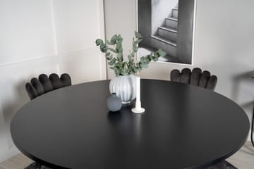 Copenhagen Matgrupp 140 cm Rund med 4 Limhamn stolar - Möbler - Bord & matgrupper - Matgrupper