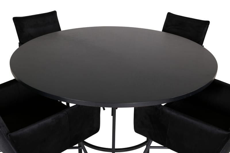 Copenhagen Matgrupp 140 cm Rund med 4 Petra stolar - Möbler - Bord & matgrupper - Matgrupper