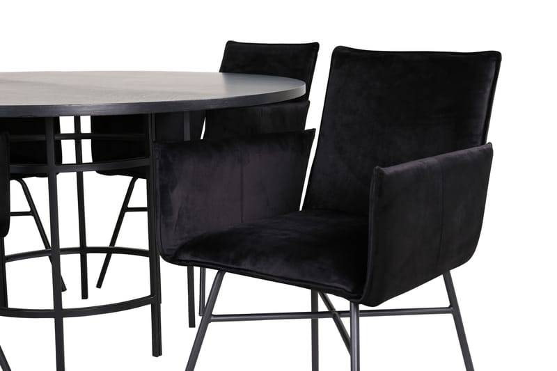 Copenhagen Matgrupp 140 cm Rund med 4 Petra stolar - Möbler - Bord & matgrupper - Matgrupper