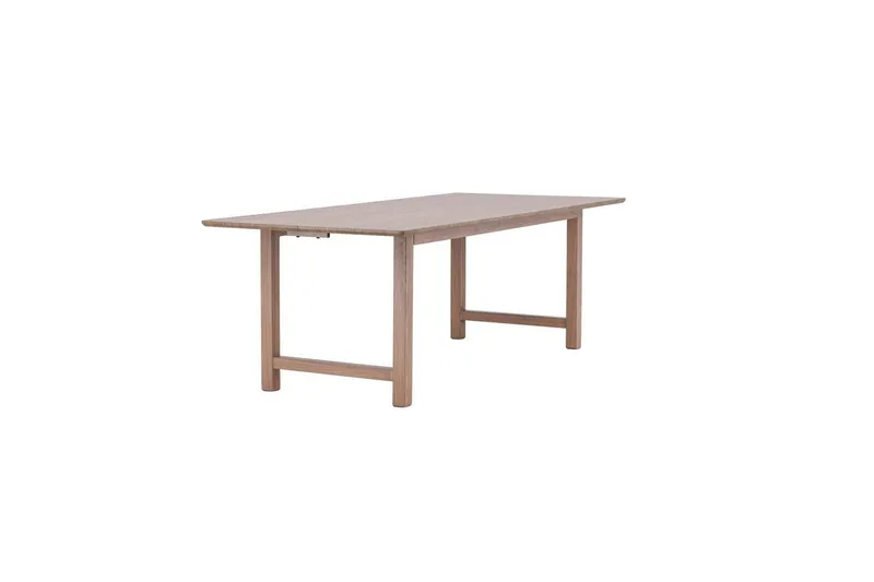Count Stort Rektangulärt Matbord 220 cm med Trä- och Ekutseende - Brun - Möbler - Bord & matgrupper - Matbord & köksbord