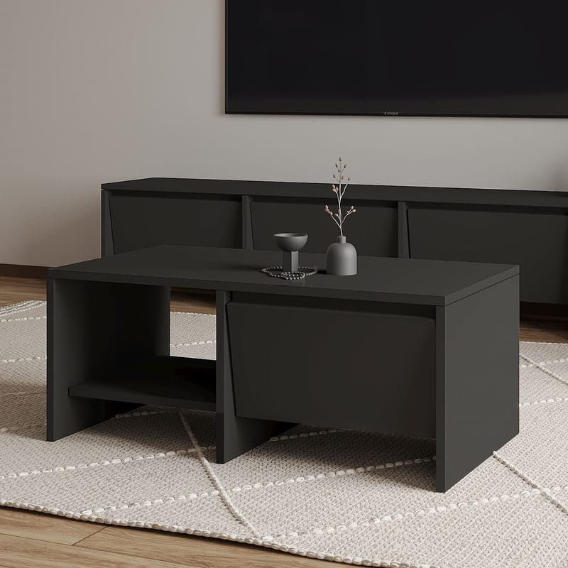 Crala Soffbord 90x35x45 cm - Antracit - Möbler - Bord & matgrupper - Soffbord