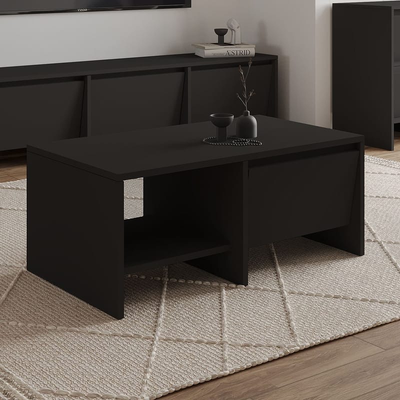 Crala Soffbord 90x35x45 cm - Svart - Möbler - Bord & matgrupper - Soffbord