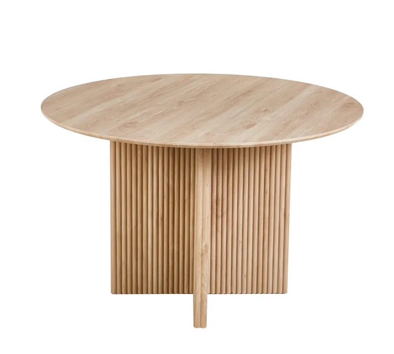 Crossby runt matbord Ø120 cm - Ek, Ek