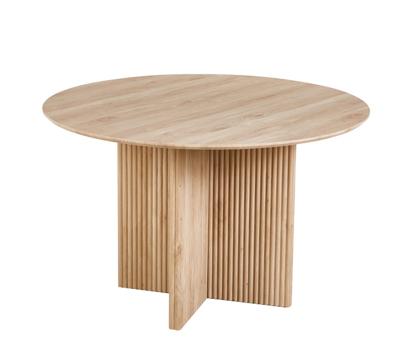 Crossby runt matbord Ø120 cm - Ek - Ek - Möbler - Bord & matgrupper - Matbord & köksbord