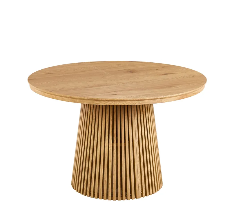 Crossby runt matbord förlängningsbart Ø120-200 cm - Ek - Ek - Möbler - Bord & matgrupper - Matbord & köksbord