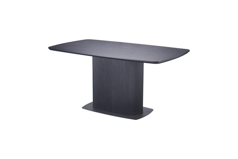 Daleton Matbord Rectangulär 160x90 cm, Svart