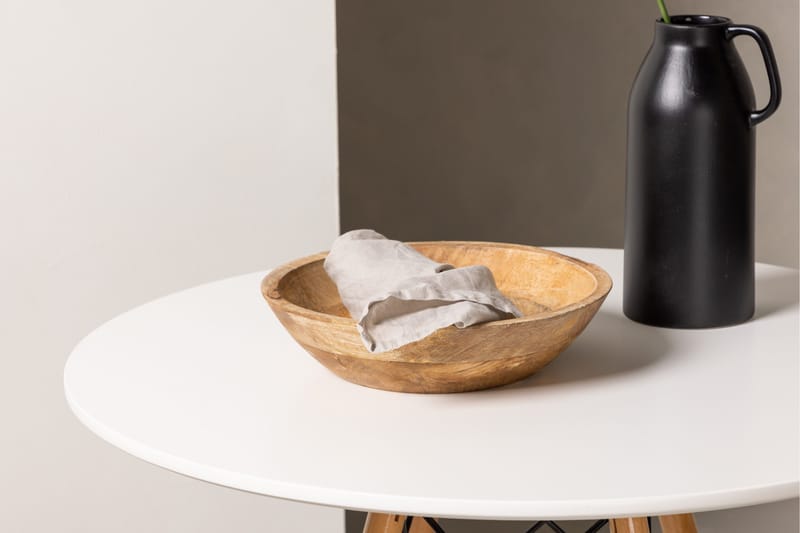 Danburi Matgrupp 60 cm Rund med 2 Montros stolar - Svart - Möbler - Bord & matgrupper - Matgrupper