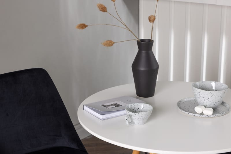 Danburi Matgrupp 60 cm Rund med 2 Night stolar - Svart - Möbler - Bord & matgrupper - Matgrupper